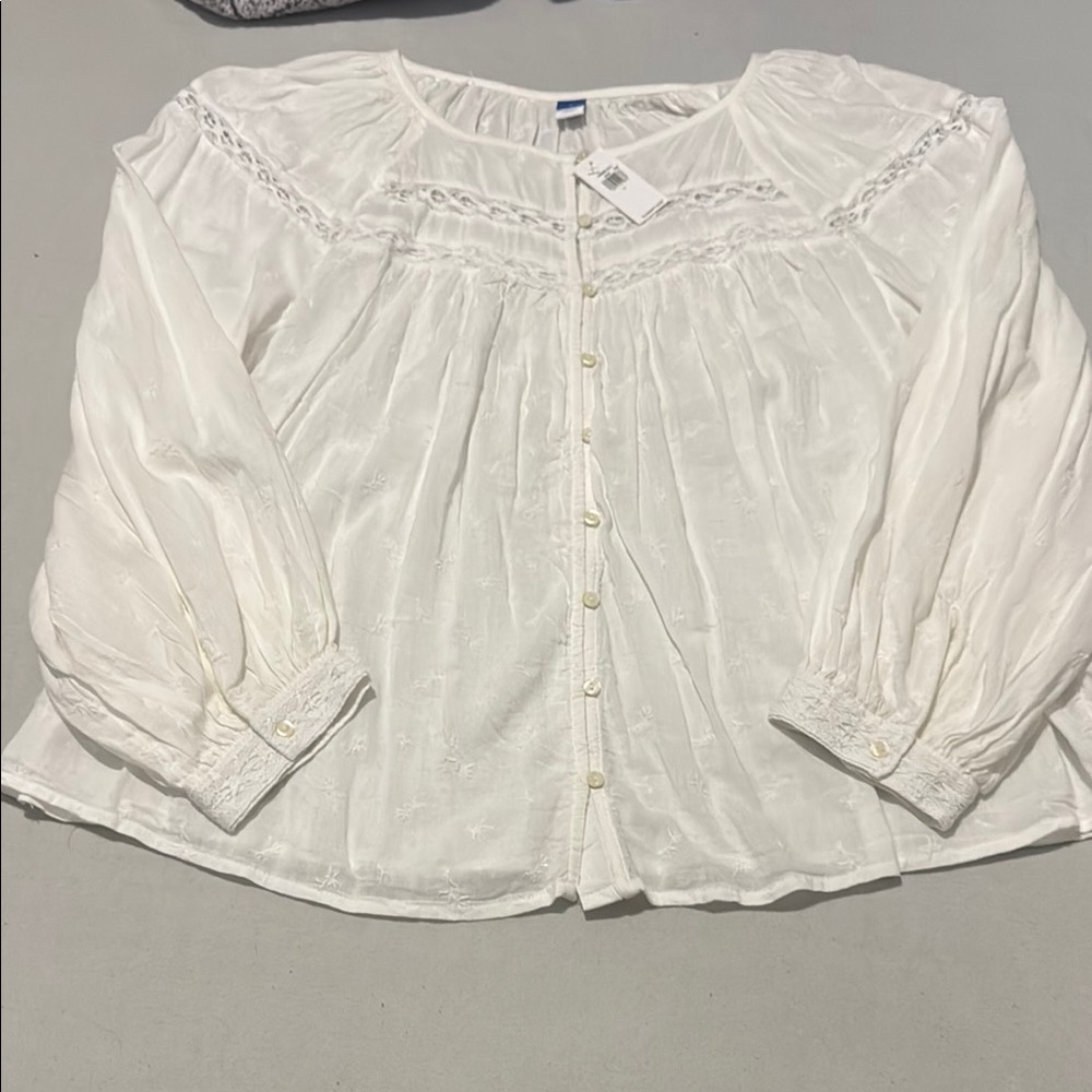 Women's White Blouse